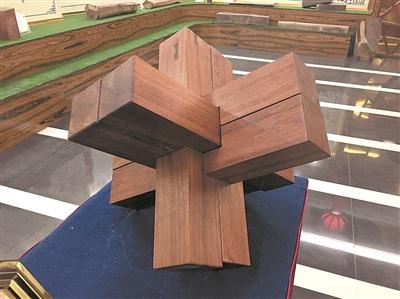 "榫卯结构"代表作品——"鲁班锁